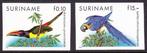 Suriname 1991 - Vogels met variatie: volledig ongetand -, Gestempeld