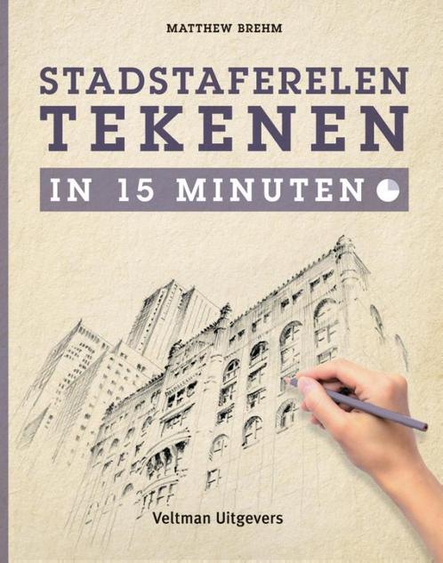 Stadstaferelen tekenen in 15 minuten 9789048312733, Boeken, Hobby en Vrije tijd, Gelezen, Verzenden