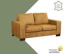 Leren bank Enjoy - 2 zits - Kenia Walnut (cognac) - Poten, Antiek en Kunst, Ophalen of Verzenden