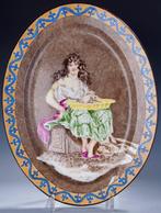 Boch Keramis - Schaal - Fijne faience, Antiek en Kunst