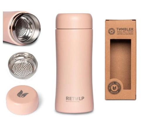 Retulp Tumbler - Thermosbeker - Thermosfles - 300 ml -, Fietsen en Brommers, Fietsaccessoires | Overige Fietsaccessoires, Verzenden