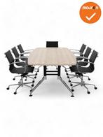 Luxe vergadertafel - bootvormig SIGN - 260x120 cm - NIEUW, Vergader- of Presentatieruimte, Ophalen of Verzenden, Nieuw zonder verpakking