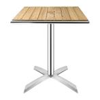 Inklapbare Tafel | Hout/Aluminium | Essenhout Blad |, Verzenden, Nieuw in verpakking