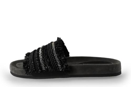 Lazamani Slippers in maat 38 Zwart | 5% extra korting, Kleding | Dames, Schoenen, Zwart, Zo goed als nieuw, Slippers, Verzenden