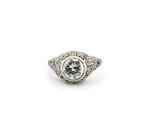 Ring - 18 karaat Witgoud - 1.88ct. tw. Diamant (Natuurlijk), Handtassen en Accessoires, Ringen, Nieuw