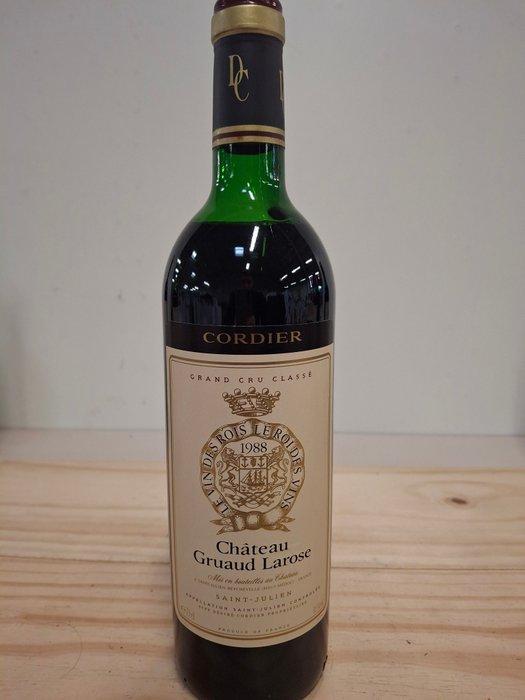 1988 Chateau Gruaud Larose - Bordeaux, Saint-Julien 2ème, Collections, Vins