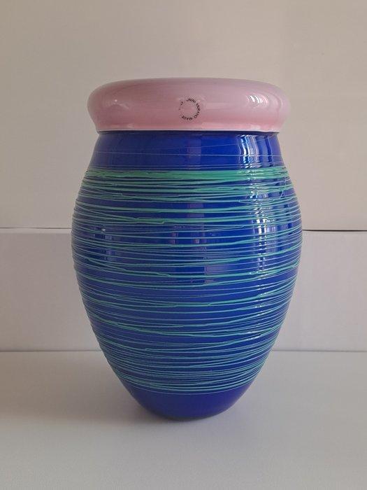 Venini - Toots Zynsky - Vaas - Folto - Glas, Murano, Antiek en Kunst, Antiek | Glaswerk en Kristal