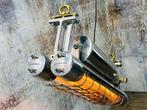 Scheepslamp - Aluminium, Glas