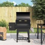 vidaXL Pelletbarbecue met bodemplaat 94 cm ijzer zwart, Verzenden, Nieuw