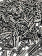 Geen minimumprijs ~ Natuurlijke zwarte toermalijn kristallen, Verzamelen, Mineralen en Fossielen