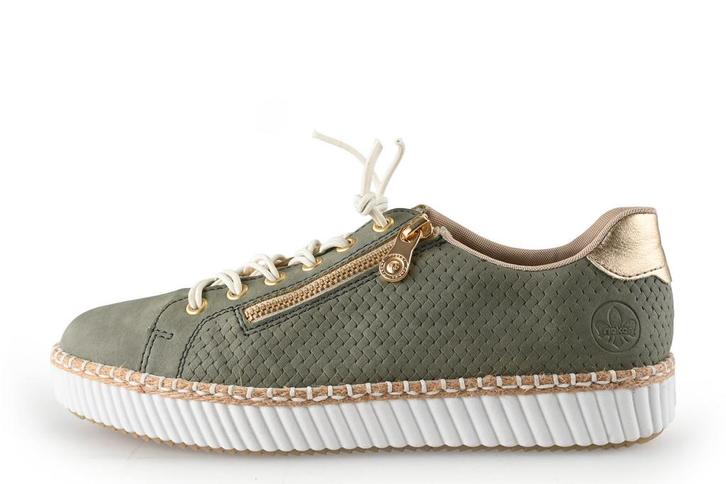 Rieker Instappers in maat 41 Groen, Kleding | Dames, Schoenen, Groen, Zo goed als nieuw, Instappers, Verzenden
