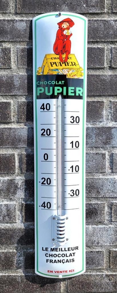 Thermometer Chocolat Pupier, Verzamelen, Merken en Reclamevoorwerpen, Verzenden