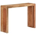 Acaciahout Wandtafel 110cm | Retour Deal 55% Korting, Verzenden, Nieuw
