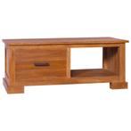 vidaXL Tv-meubel 90x50x37 cm massief teakhout, Verzenden, Nieuw
