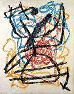 Joan Miro (1893-1983) - 40x32cm - Je Travaille comme un