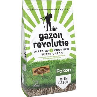 Pokon Gazon Revolutie | 4 kg (Meststof, 80 m²), Jardin & Terrasse, Gazon & Gazon artificiel, Envoi