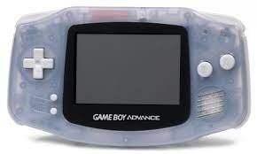 Nintendo Game Boy Advance Transparent Blue (Nette Staat &..., Games en Spelcomputers, Spelcomputers | Nintendo Game Boy, Zo goed als nieuw