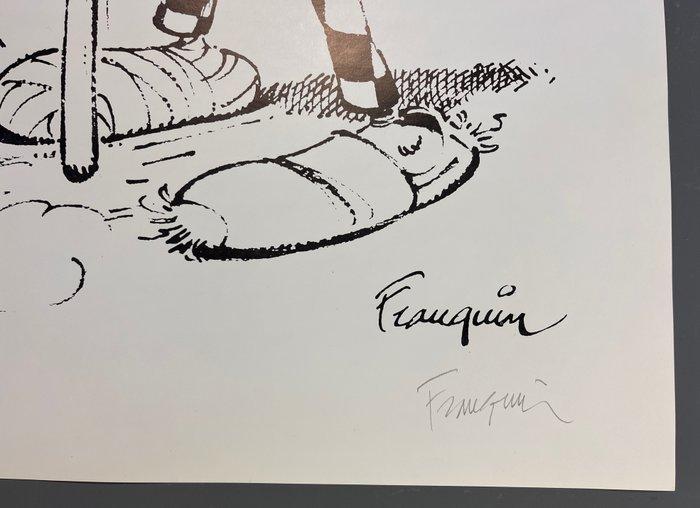 Franquin, André - 1 Offset Print - Gaston - Arlequin - 1986, Boeken, Strips | Comics