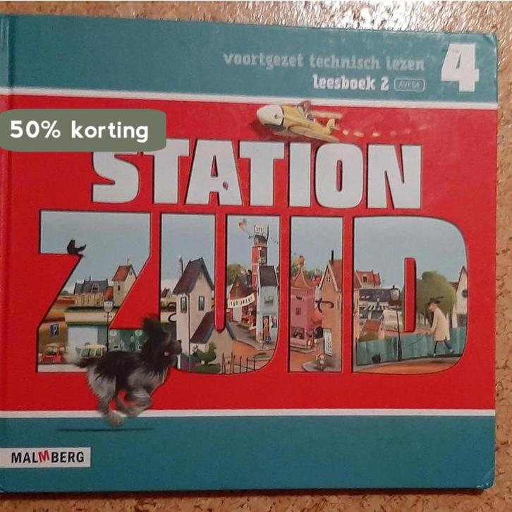 gr 4 (AVI E4) / Station Zuid / Leesboek 2 9789034590206, Boeken, Schoolboeken, Gelezen, Verzenden