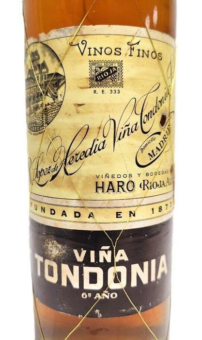 R. López de Heredia, Viña Tondonia 6º año, white wine -, Verzamelen, Wijnen