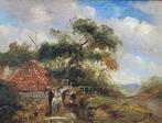 J W Bilders (1811-1890) - Watermolen bij Oosterbeek