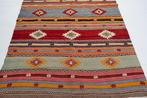 Usak - Kelim - 295 cm - 178 cm - Kleurrijk wollen kilim, Huis en Inrichting, Stoffering | Tapijten en Vloerkleden, Nieuw