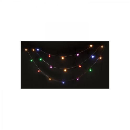 Ibiza Ledstring-color Lichtsnoer Met 20 Kleur LED Lampen, Musique & Instruments, Lumières & Lasers