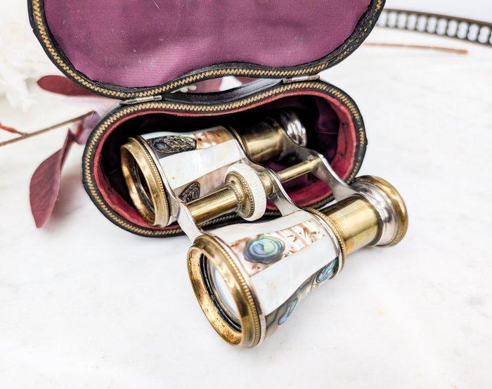 Toneelkijker - Jumelles Napoléon III - Nacre abalone et, Antiek en Kunst, Antiek | Overige Antiek