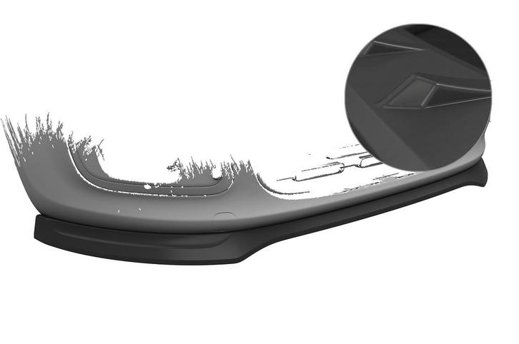 Cup spoilerlip met ABE voor Fiat Panda 3 (Type 312/319) CSL7, Autos : Pièces & Accessoires, Carrosserie & Tôlerie, Envoi