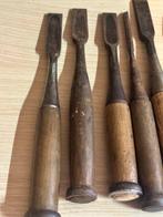 Japanese Vintage Nomi Chisels Collection (Lot of 10) -