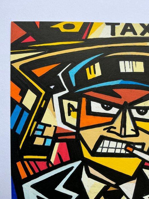 SMAO - NYC Taxi Driver, Antiek en Kunst, Kunst | Schilderijen | Modern