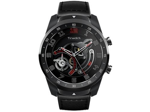 Mobvoi TicWatch Pro 2020 Zwart (Zwart), Huis en Inrichting, Woonaccessoires | Overige, Zo goed als nieuw, Verzenden