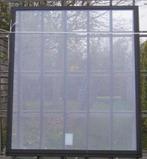aluminium raam , chassis , venster 183 x 214 zwart ral 9005, Doe-het-zelf en Bouw, Raamkozijn, Ophalen of Verzenden, 150 tot 225 cm
