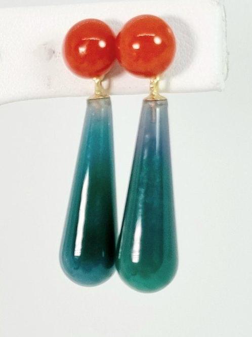 Sans Prix de Réserve - Boucles doreilles - 18 carats Or, Handtassen en Accessoires, Oorbellen