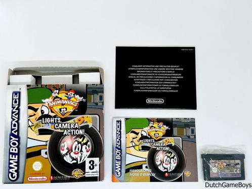 Gameboy Advance / GBA - Animaniacs - Lights, Camera, Action!, Games en Spelcomputers, Games | Nintendo Game Boy, Gebruikt, Verzenden