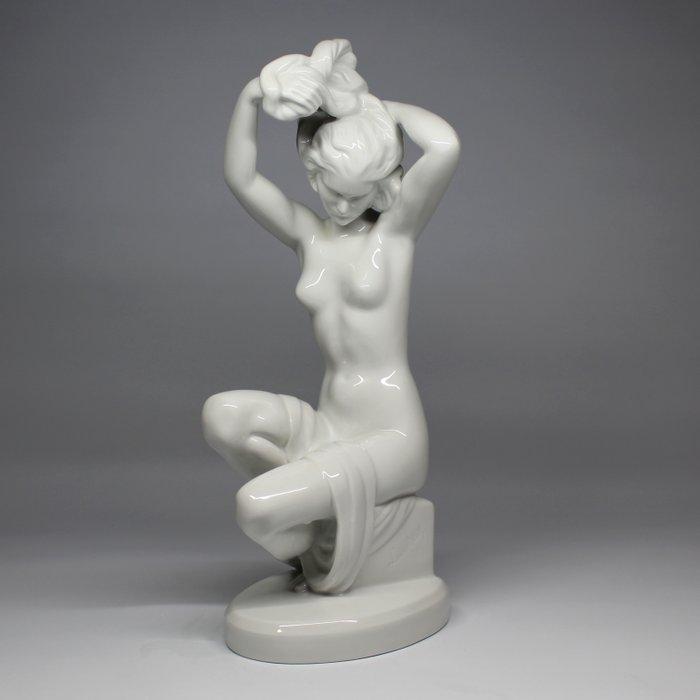 Herend - Beeldje - Porselein, Antiquités & Art, Antiquités | Verre & Cristal