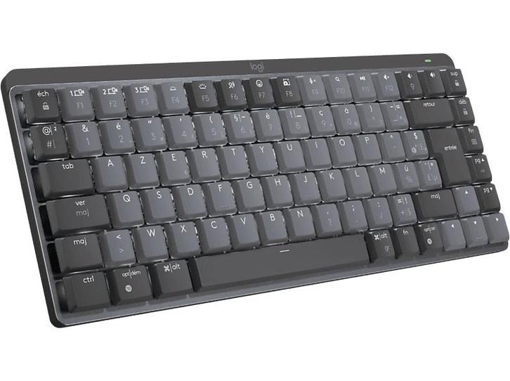 Logitech - Draadloos toetsenbord - Azerty - Grijs, Computers en Software, Toetsenborden, Draadloos, Azerty, Nieuw, Verzenden