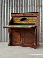 Bureau - piano model - Eik, Walnoot, Antiek en Kunst