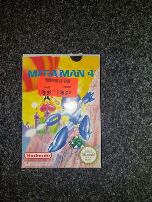 Mega Man 4 (NES tweedehands game), Games en Spelcomputers, Games | Nintendo NES, Ophalen of Verzenden