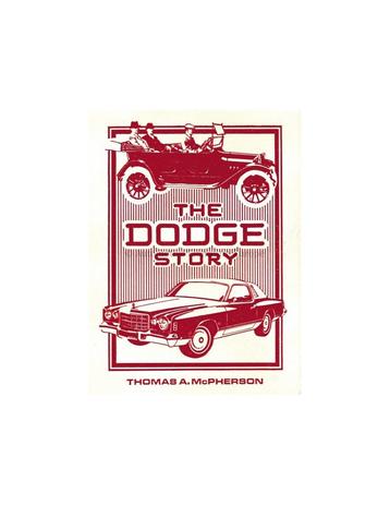 THE DODGE STORY - THOMAS A. MCPHERSON - BOEK, Ophalen of Verzenden