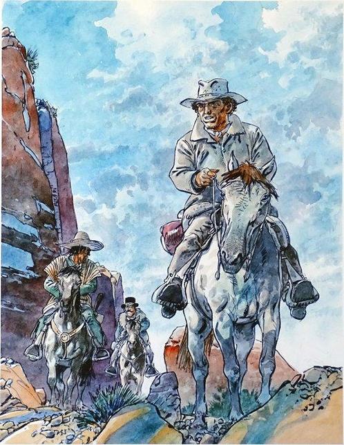 Hermann - 1 Pigmentafdruk - Comanche Red Dust, Boeken, Strips | Comics