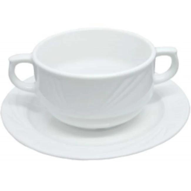 Soepkommen | ARCADIA | Porselein | Wit | 30cl | 6 Stuks |, Articles professionnels, Horeca | Équipement de cuisine, Envoi