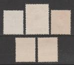Suriname 1911 - Hulpuitgifte - NVPH 60/64, Gestempeld
