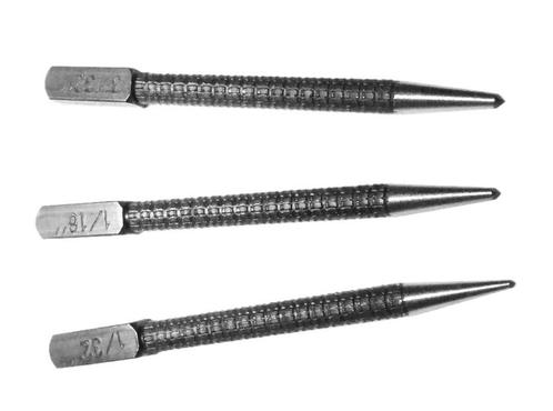 Set centerpunten (drevels), 3 delig, Doe-het-zelf en Bouw, Gereedschap | Overige machines, Nieuw, Verzenden