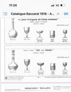 BACCARAT forme 62 taille 6406 - Karaf - Orgellengte 62 -