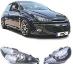 PHARES POUR PEUGEOT 206 03- 06 CABRIO HATCHBACK SW GTI NOIR, Auto-onderdelen, Verlichting, Verzenden, Nieuw