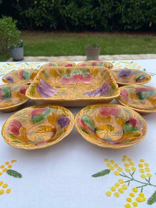 Sarreguemines - Tafelservies (9) - Porselein - Joli, Antiek en Kunst, Antiek | Meubels | Tafels