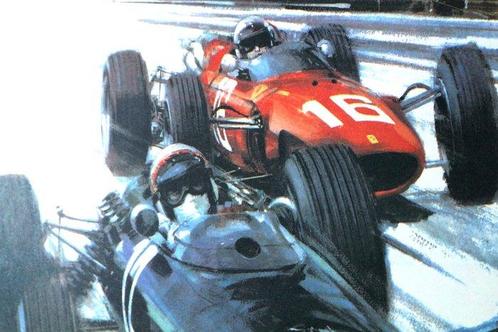 Michael Turner - 1967 * Poster Gran Premio di Monaco,, Antiek en Kunst, Kunst | Tekeningen en Fotografie