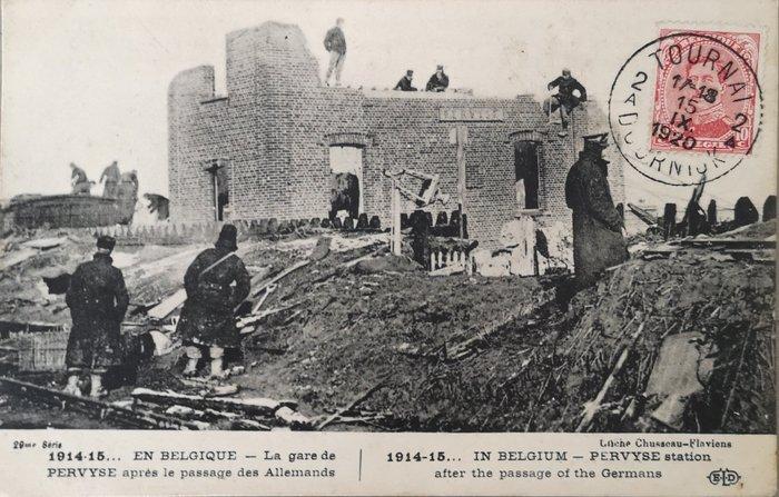 Belgique - Ville et paysages, Militaire belge - casernes -, Verzamelen, Postkaarten | Buitenland