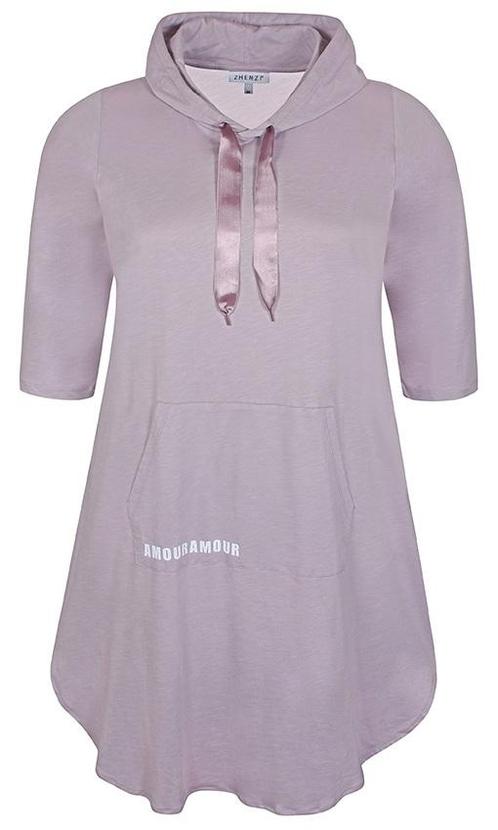 ZHENZI sweat jurk ARIAS=42-44Maat 42/44 (L), Kleding | Dames, Jurken, Overige kleuren, Nieuw, Maat 42/44 (L), Verzenden